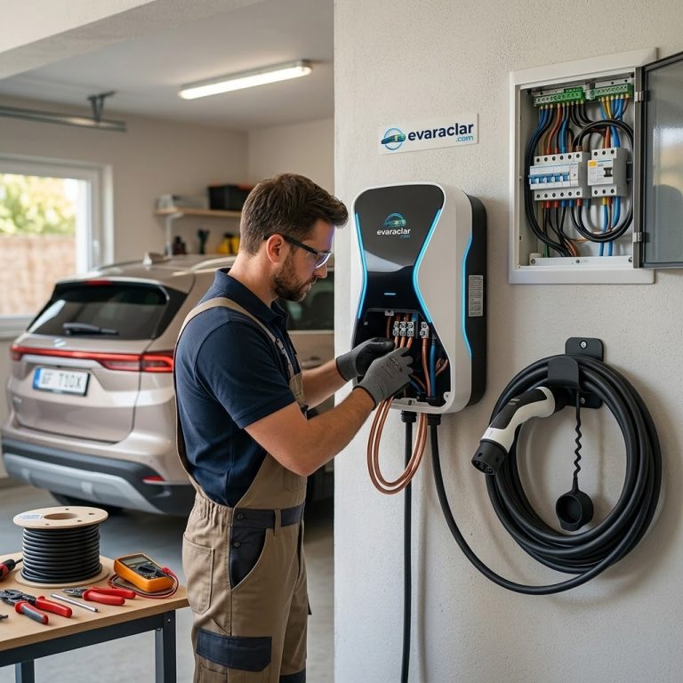 Evde Elektrikli Araç Şarj Etmek: Wallbox Kurulumu, Maliyet ve Priz Güvenliği Rehberi