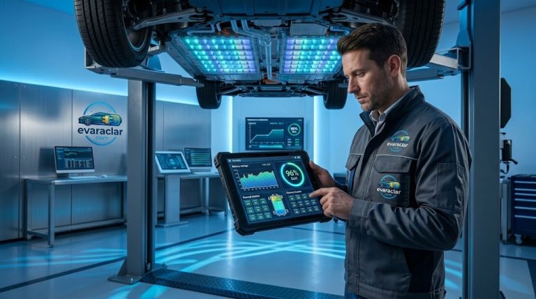 Elektrikli Araçlarda SoH (Batarya Sağlığı) Testi Nasıl Yapılır? İkinci El Ekspertiz Rehberi