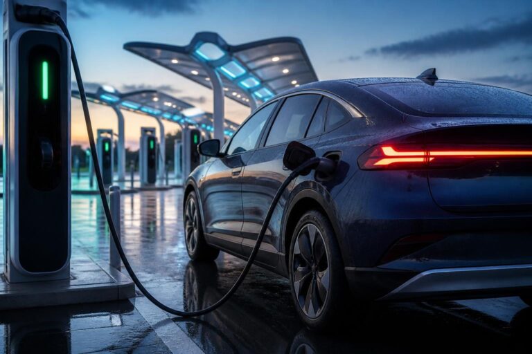 Elektrikli araç tüketimi için otoyolda sürüş ve menzil koşulları