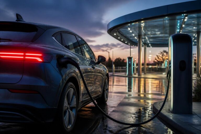 Rejeneratif frenleme sırasında elektrikli araçla kontrollü iniş